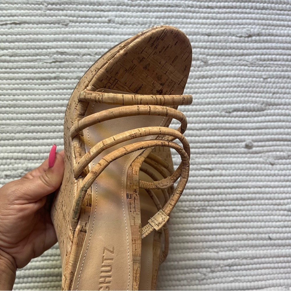 NWOB SHULTZ CORK WEDGE SIZE 10.5 - Picture 10 of 12